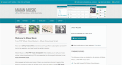 Desktop Screenshot of maianmusic.com