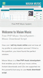 Mobile Screenshot of maianmusic.com